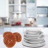 escleano Copper Sponges, Scourer, 100% Copper, Cleaning Sponge, Pot Scraper,