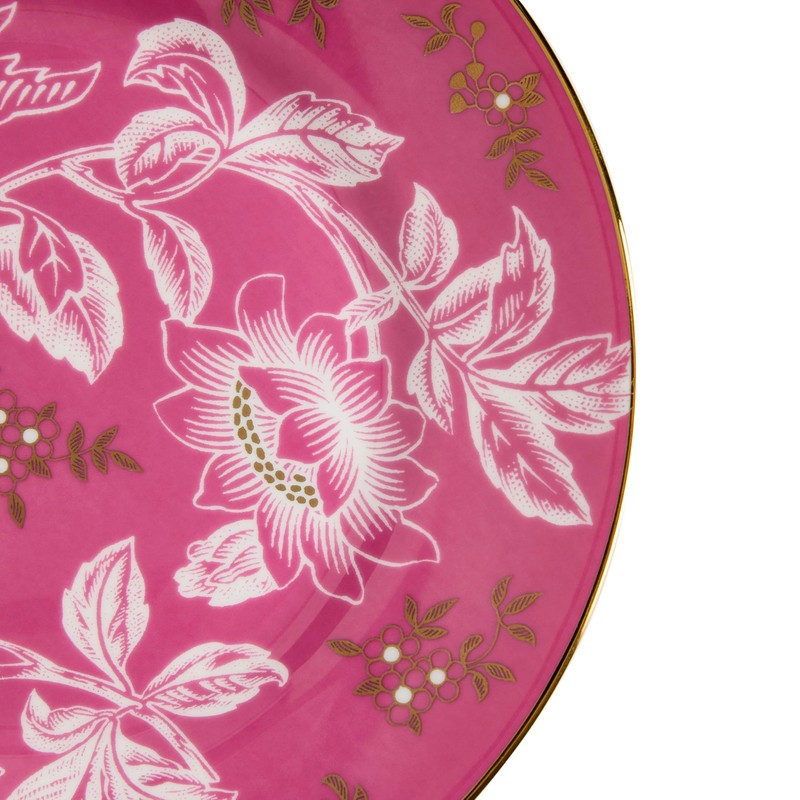 Wedgwood Wanderlust Tonkin Plate, 8.1 inches (20.5 cm), Pink, Wedding