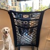 3-Layer Triple Car Mesh Organizer Pockets Pockets Between Seats Stretchy