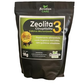 Monalisa Care Zeolita Clinoptilolita Orgánica Micronizada Premium 1Kg