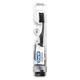 Oral-B Toothbrush Charcoal Medium Whitening Therapy (6 Pack)