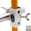 Parasol Holder Stainless Steel for Balcony Railing Round and Square