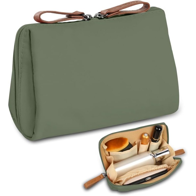 THJOPOKEEL Bolsa de Maquillaje de Viaje para Mujer, Estuches de