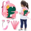 Accmor Toddler Leash Backpack Harness, Cute Kid Dinosaur Backpacks with