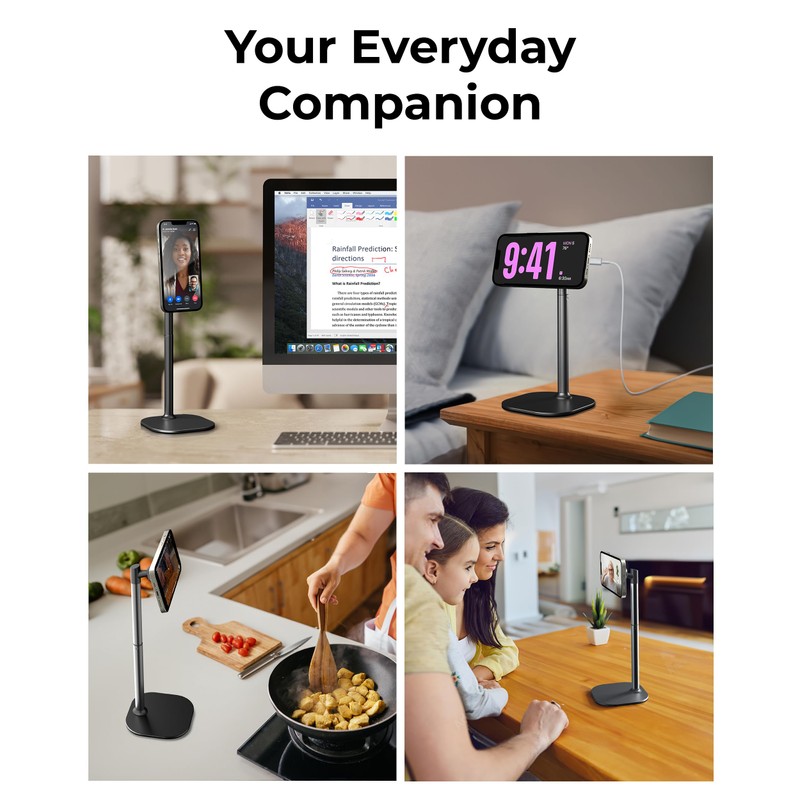 COOPER MagStand, Adjustable Magnetic iPhone Stand for Desk & Phone