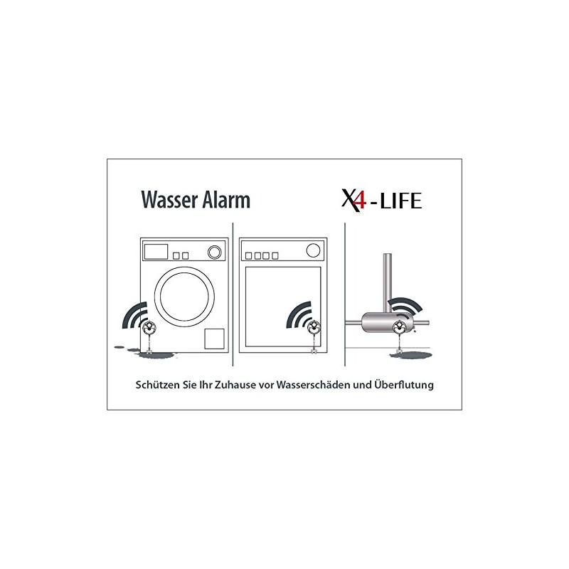 X4-Life 701332 Security Water Alarm