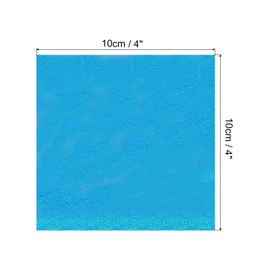 MECCANIXITY 75 Sheet Glitter Origami Paper 4x4 Inch Shiny Sparkly Square Folding Sheet 10x10cm Iridescent Paper for DIY Art, Craft Decor, Dark Blue