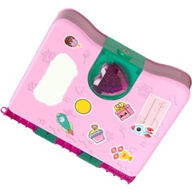 Caja Sorpresa Mágica para Niña, Diario de Papelería de Joyería, Libro Mágico de Princesa con Varios Artículos de Papelería, Material Plástico para Juegos de Rol (PINK