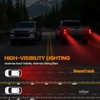 BeamTrack Tail Lights Assembly Compatible with 2014-2019 Chevy Silverado 1500