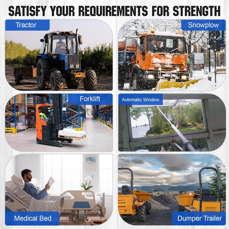 ECO-WORTHY Linear Actuator Heavy Duty 3000N/660lbs with Mounting Brackets Multi-Function