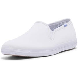 Keds Women's Champion Original Basic Canvas Slip-On,White Canvas,7.5 M
