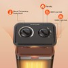 Space Heater for Indoor Use, 1500W PTC Ceramic Heater with