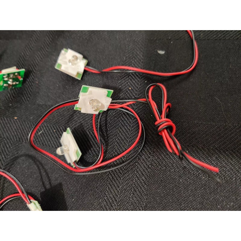 Unbranded 5 Wired LED Lights 2 LEDs Per 3v-5v