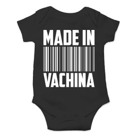 Made in Vachina - Funny Cute Infant Creeper Short Sleeve Bodysuits Infant Funny Baby Romper