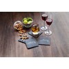 Twine True Fabrication Square Slate Coasters, 4"