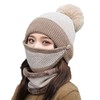 Women Winter Knitted Beanie Hats Fashion Warm Slouchy Wool Beret