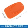 A ABSOPRO Motorcycle Kickstand Support Pad Side Stand Extension Pad
