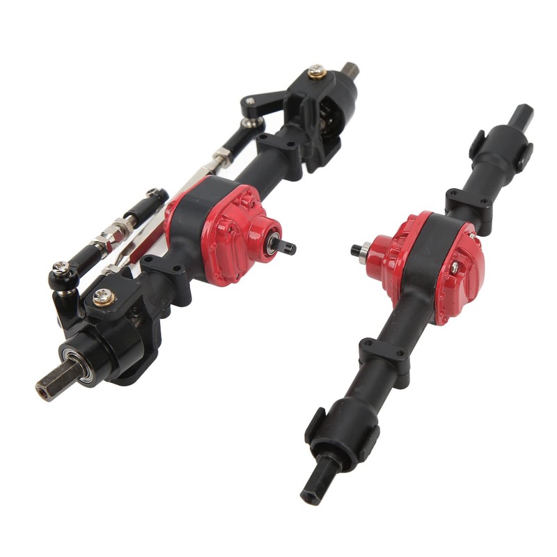 RC Car Front Rear Axle Set,RC Metal Front Rear Axle