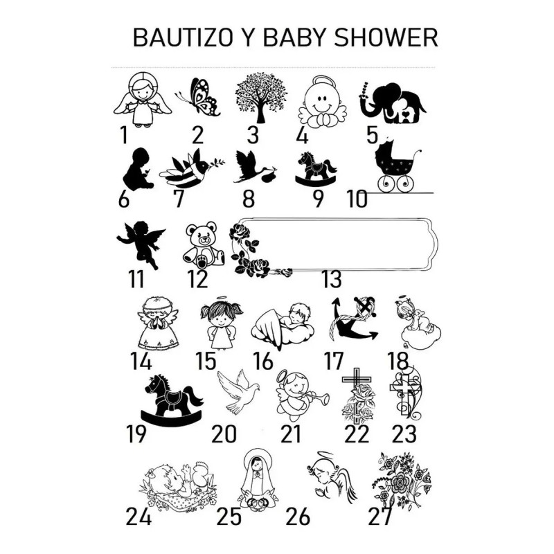 Like Shop 20 Dominó Personalizado Recuerdos