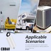 Iruihoo Motor Capacitor 6µF CBB60,450V Capacitor 50/60Hz 6UF Starting Capacitor