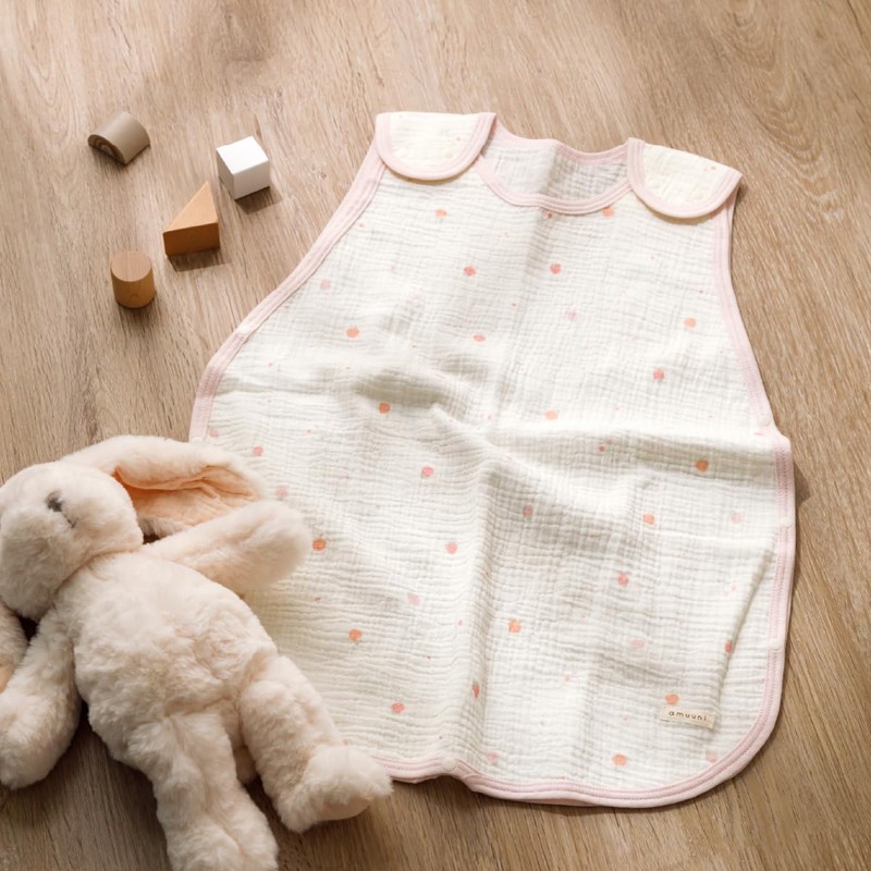 Amuuni Gauze Sleeper, Double Layer, For Babies, Spring & Summer,