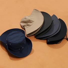 Eigso Waterproof Bucket Hats for Men Women Summer Hiking Sun Protection Travel Fishing Hat for Men Women, A3 : Green, Unit size