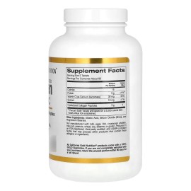 Colágeno hidrolizado Vit C tipo 1 E 3 250 tabletas California G