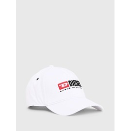 Diesel 00SIIQ0BAUI Men's Cap, Vintage Logo Cap, white