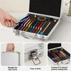 10 PCS Tuning Fork Set, Solfeggio Sound Healing Forks with