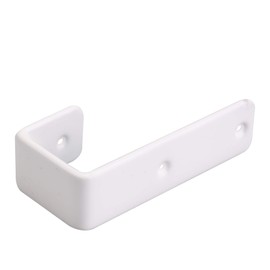 Mxfans 4pcs White 7 Shape Bunk Bed Ladder Hook Bedroom Interior Clearance 2.5cm Model D0704