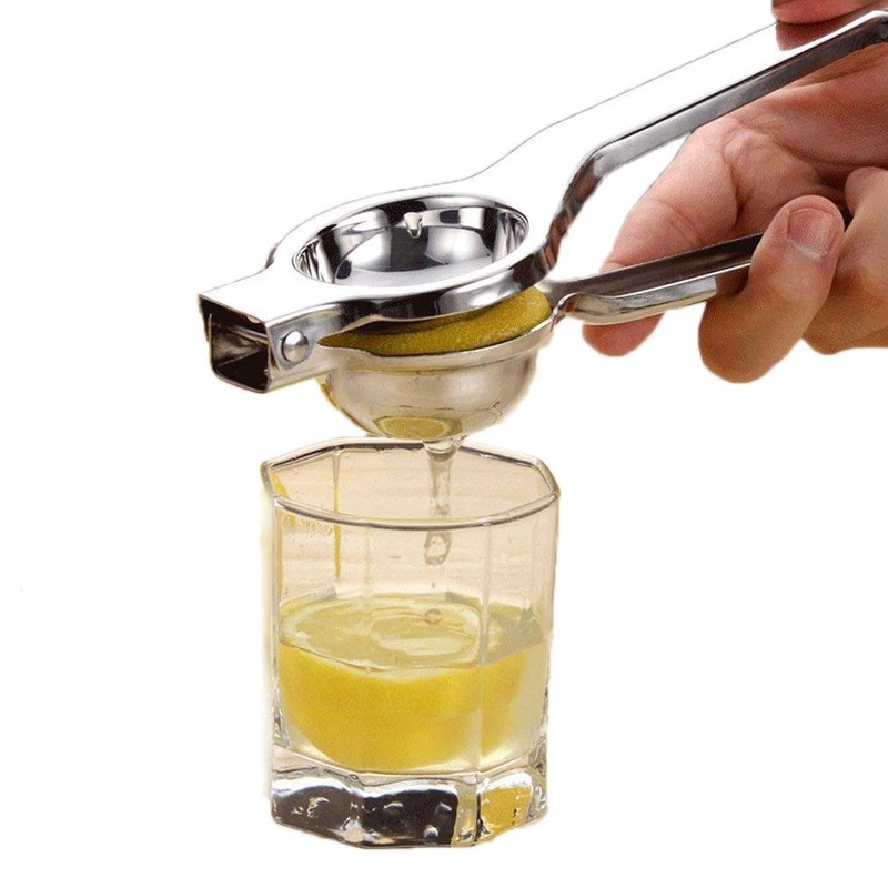 joleully Lemon Squeezer Stainless Steel Professional Lemon Manual Juicer, Lemon