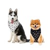 Howilath 5 PCS Set Dog Bandana - Tie-dye Spiral Dog
