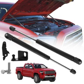 Hood Struts for Toyota Tacoma 2024-2025 & 4Runner 2025+ - Gas Spring Hood Lift Support, No Drill Installation, All-Black Premium Design