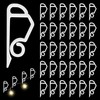 Scettar 120 PCS Gutter Hanging Hooks, Christmas Lights Gutter Clips