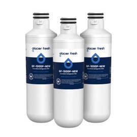 GLACIER FRESH Water Filter LT1000PC Replacement for Refrigerator, Compatible with MDJ64844601, ADQ747935 ADQ74793504 Water Filter (3 Pack)
