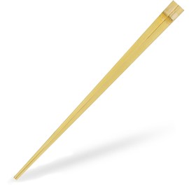 Morikuru TK03-07 Bamboo Chopsticks, Made in Japan, Slim, 9.1 inches (23 cm), White Square Chopsticks, Thinner, Extra Fine, Chopsticks & Paste, Set of 2 Pairs