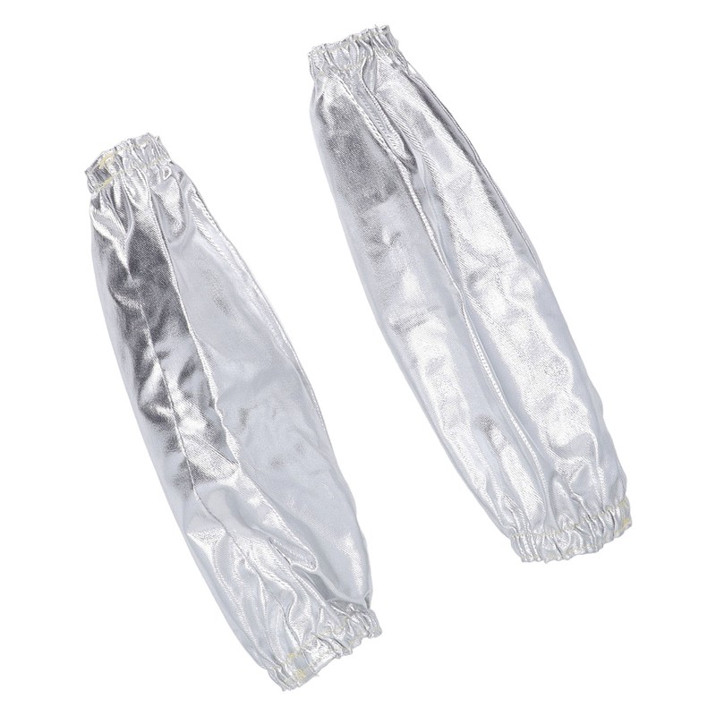 1 Pair Arm Oversleeves Insulated High Temperature Resistant Aluminum Foil