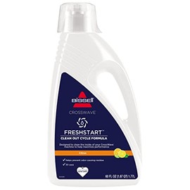 Bissell FreshStart CrossWave Cleanout Formula, 3557, 60oz, Prevent Odor-Causing Residue, Clean inside of CrossWave Machine, Citrus
