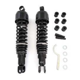 Black Performance Shocks - Eye/Clevis - 335mm (13 1/8") - Compatible with Honda CB350/360/400/450/500/550/650/750 CL350/360/450 CM400/450