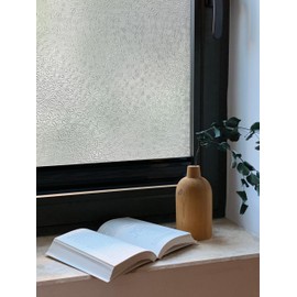 Artscape Starburst | Decorative Privacy Window Film with Textured Glass Pattern | Non-Adhesive & UV Protection | Easy to Apply & Removable | 24 x 36 Inches | Made in USA