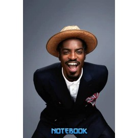 Notebook : Andre 3000 Notebook 100 Pages Collage Lined Pages Thankgiving Notebook Journal Gift Idea For Students, Teens, Boy and Girl #171