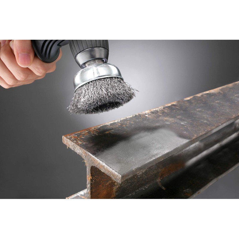 kwb Wire Brush Set for Drills - Universal Use -