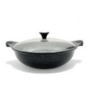 Dream Chef Non stick Marble Coated Two Handle Wok Pan