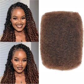 AFRO KINKYS BULK HUMAN HAIR(4#,14 INCH)