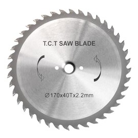 EUS-W1 6.5" Alloy Blade for EUS1800 Undercut Jamb Saw, 40-Tooth, Suitable for Wood and Drywall