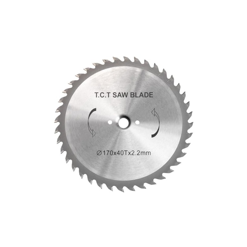 EUS-W1 6.5" Alloy Blade for EUS1800 Undercut Jamb Saw, 40-Tooth,
