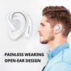 SUPERV Open Ear Headphones, Bluetooth 5.3 Wireless Earbuds with Earhooks,Fast