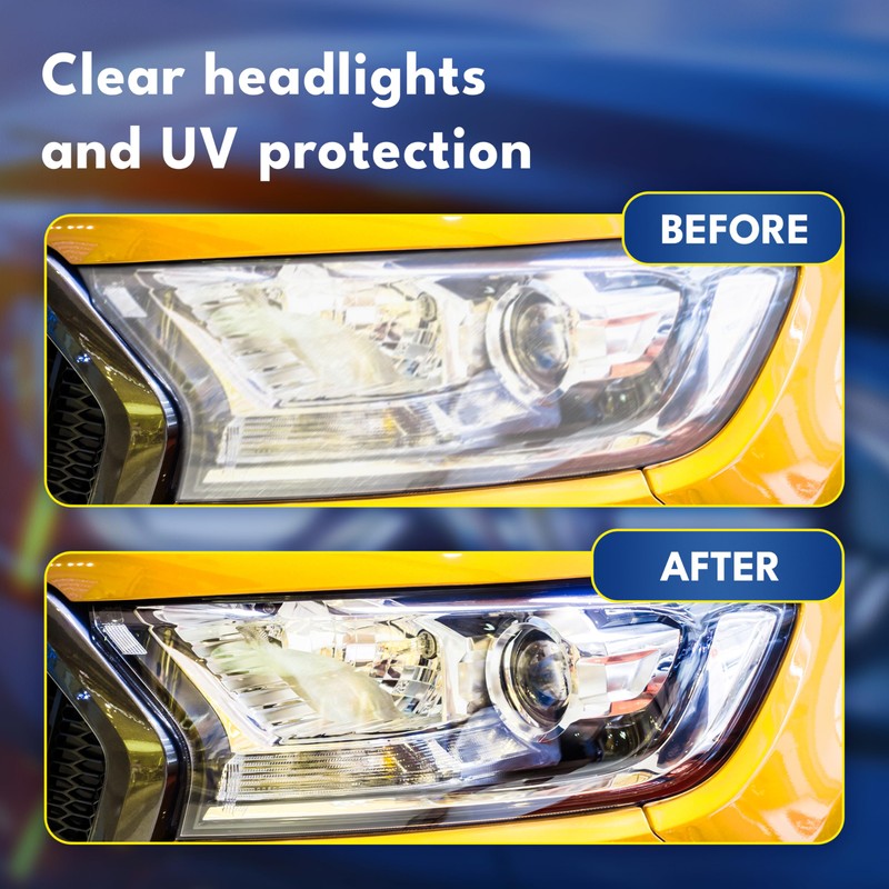ATG Headlight restoration Kit - Universal Car headlight cleaner and