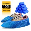 Shoe Covers Disposable Non Slip -100 Pack(50 pairs) 15.7'' Hygienic