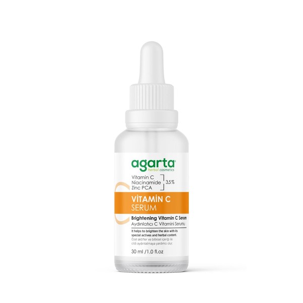 Agarta C Vitamini Serum Aydınlatıcı Koyu Leke Karşıtı (%3,5 Vitamin